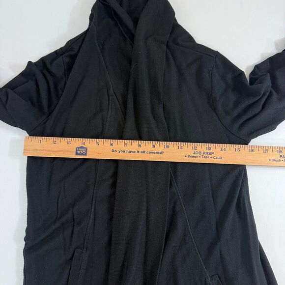 Active Life Women's Black Modal Open Front Cardigan Size S Small - Picture 5 of 8
